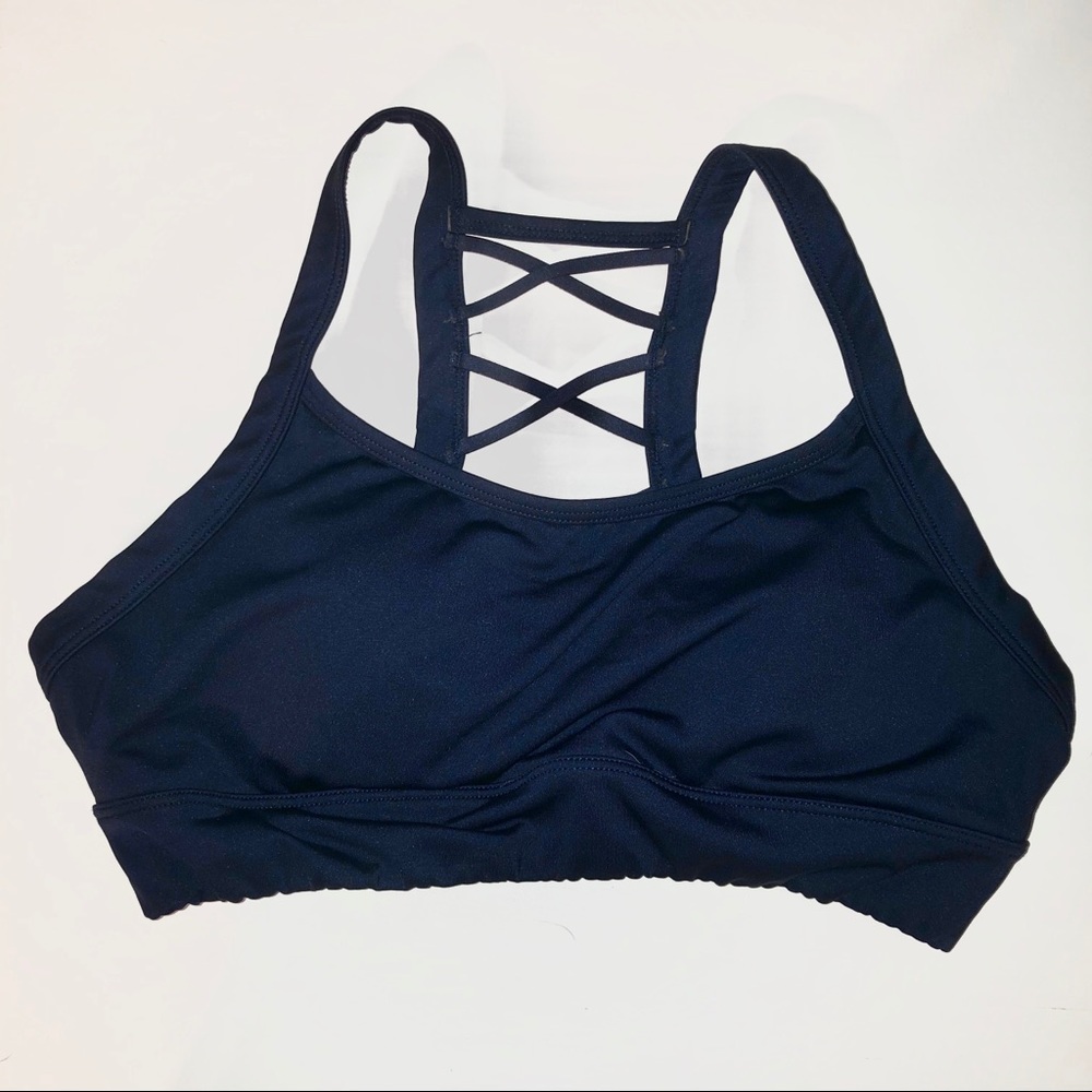 *3/$15* Balance Collection Navy Blue Sports Bra S